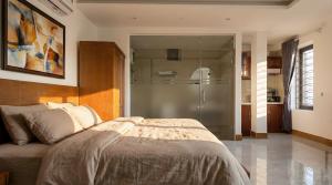 Giường trong phòng chung tại Katka Hotel River 2 Hai Phong