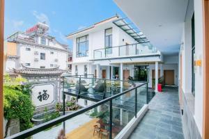 Bygningen som den private indkvartering ligger i