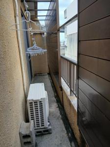 Balkón nebo terasa v ubytování Miyagi Apartment Tomari