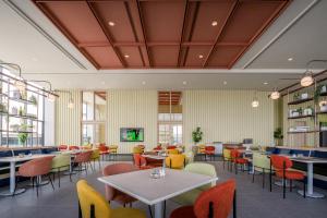 TV a/nebo společenská místnost v ubytování The Quarter Ramkhamhaeng by UHG