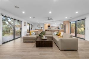 Køkken eller tekøkken på Captains Quarters