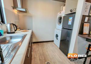 Η κουζίνα ή μικρή κουζίνα στο APT Cómodo, Céntrico, Calefacción, Vistas geniales!!! +3 φωτογραφίες