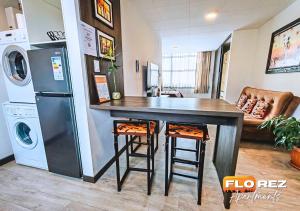 Η κουζίνα ή μικρή κουζίνα στο APT Cómodo, Céntrico, Calefacción, Vistas geniales!!!