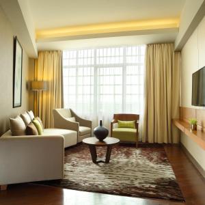 O zonă de relaxare la Hotel Santika Premiere ICE - BSD City