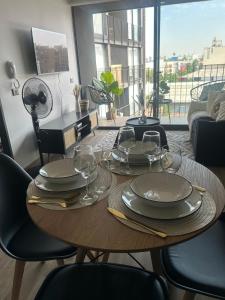 Khu vực ghế ngồi tại Increible departamento cercano al movistar arena