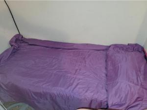 Giường trong phòng chung tại Los Haroldos +1 ảnh