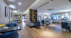 Posezení v ubytování Echarm Hotel Nanning the MixC Exhibition Center Metro Station