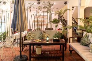 Posezení v ubytování Samaya Boutique & Cuisine