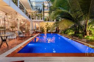 Bazén v ubytování Samaya Boutique & Cuisine nebo v jeho okolí