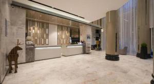 Posezení v ubytování Echarm Hotel Jianshui Gucheng