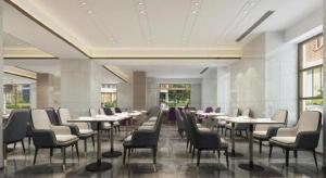 Χώρος καθιστικού στο Lavande Hotel Xuchang Pangdonglai Hengdajinhui Plaza