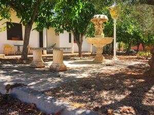 A garden outside Hotel Bon Lloc