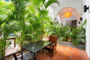 Zahrada ubytování Samaya Boutique & Cuisine