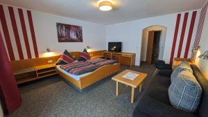 O zonă de relaxare la Gasthof Postgarten