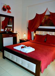 Кровать или кровати в номере Relax pozar