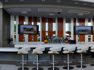 TV a/nebo společenská místnost v ubytování Luxury Suites International by Vdara