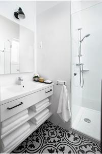 Kúpeľňa v ubytovaní Brill Budapest Apartments 2