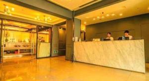 Vstupní hala nebo recepce v ubytování Jinjiang Inn Style Shenyang The Palace Huaiyuan Gate