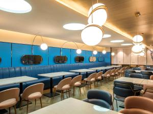 Posezení v ubytování Orange Hotel Hangzhou Binjiang University Town