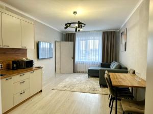 Køkken eller tekøkken på Campus hotel