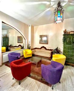 Χώρος καθιστικού στο Park Hotel Bozzi