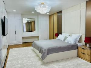 Ένα ή περισσότερα κρεβάτια σε δωμάτιο στο Campus hotel