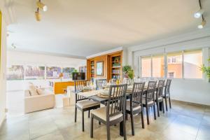 Et opholdsområde på Villa Arenas