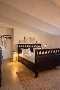 En eller flere senge i et værelse på Casa Balau