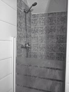 Koupelna v ubytování VUT Pozo de los humos