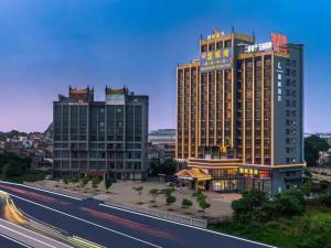 El edificio en el que está el hotel