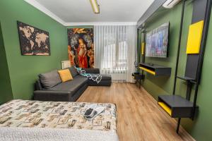 Μια τηλεόραση ή/και κέντρο ψυχαγωγίας στο BUTİK 24 SUİTES