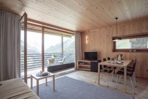 Posezení v ubytování Apartment near Slopes in Warth-Vorarlberg 44984