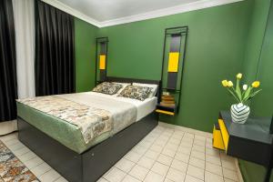 Ένα ή περισσότερα κρεβάτια σε δωμάτιο στο BUTİK 24 SUİTES