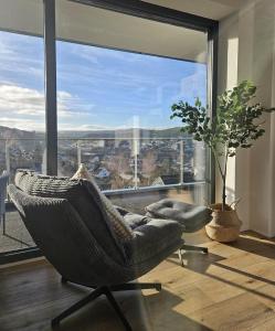 Φωτογραφία από το άλμπουμ του Moderne 3-Zimmer-Wohnung mit Panoramablick σε Bad Berleburg