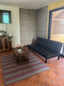 Χώρος καθιστικού στο Samka alojamiento