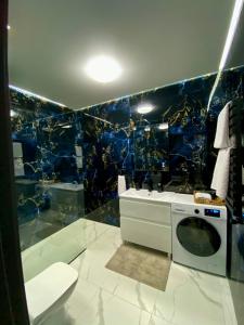 Koupelna v ubytování River view