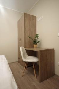 Posteľ alebo postele v izbe v ubytovaní Mosoly Deluxe Apartman
