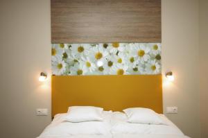 Posteľ alebo postele v izbe v ubytovaní Mosoly Deluxe Apartman