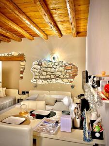 Posezení v ubytování CQ Rooms Verona