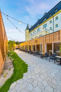 Budova, kde se hotel nachází