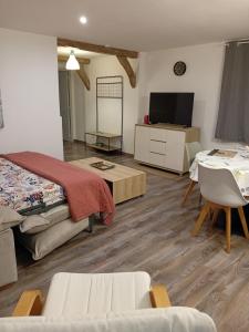 Μια τηλεόραση ή/και κέντρο ψυχαγωγίας στο GITE 51 chez PATRICIA