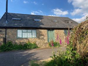 Bygningen som feriehuset ligger i