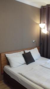 Кровать или кровати в номере BLISKO DEPTAKA - Apartamenty i Pokoje