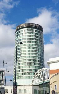 Bygningen som lejligheden ligger i