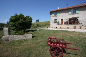 Κήπος έξω από το Maison d'Hôtes LA JEANCOISE