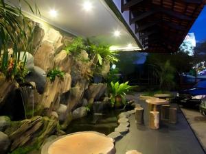 Un lugar para sentarse en Hotel Ria