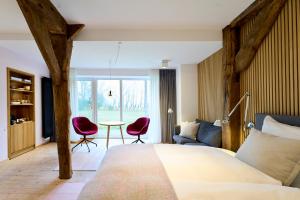 Postel nebo postele na pokoji v ubytování zimmer437