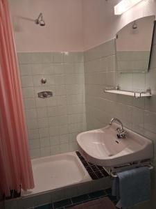 Koupelna v ubytování Pension Karner