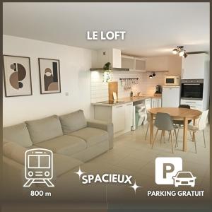 Et opholdsområde på Le Loft Proche Gare 800 m