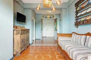 TV a/nebo společenská místnost v ubytování 5 Terre - Lerici - Aless View